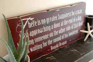 ... Message - Personalized, Hand Painted, Distressed, Wall Hanging 20x10