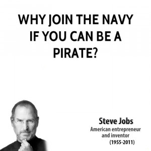 Why join the navy if you can be a pirate?