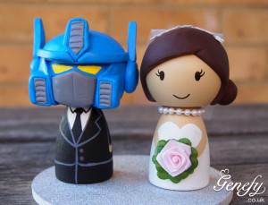 Transformers Wedding Cake...