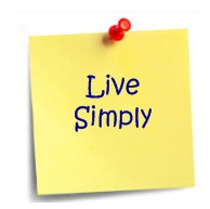 Live simply personal mantra