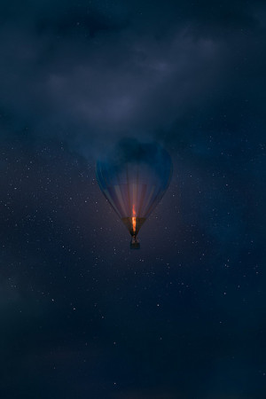 Tags: balloon , fire , night , photography