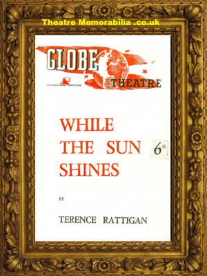 Globe Theatre Playbill