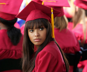 The Vampire Diaries -- Graduation -- Pictured: Nina Dobrev as Elena ...