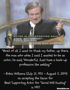 In Their Words: Robin Williams