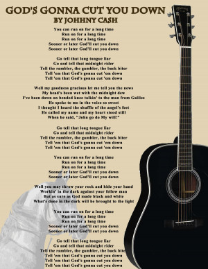 Johnny Cash Lyrics by bravofox16