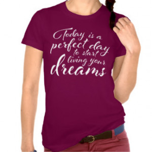 Motivational T-Shirt for Girls - Perfect Day