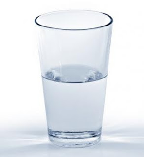 say the glass is half full pessimists say the glass is half empty ...
