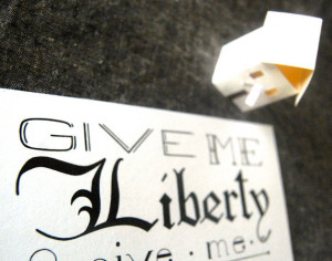 ... Patrick Henry Quote // Liberty Or Death Typography // Freedom