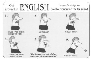 Tip #1: Pronouncing “th” in English