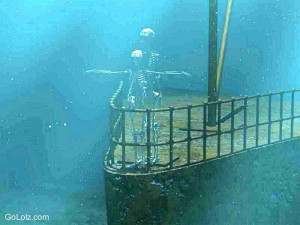 Real Titanic Underwater Photos