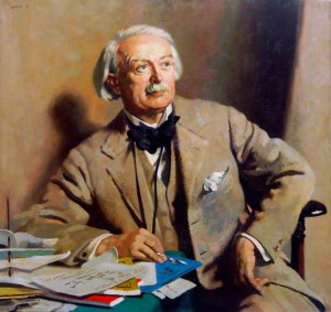 1927 portrait of Lloyd George by William Orpen