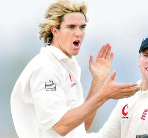Kevin Pietersen in Bangalore 2004 Pic Getty Images