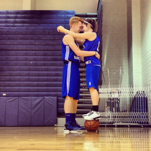 Tumblr couples engagement Basketball | All for my boy | Pinterest