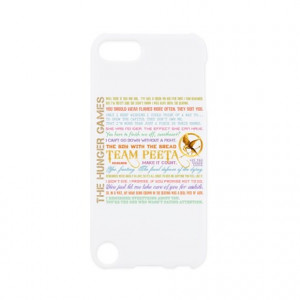 ... hunger games ipod touch cases team peeta quotes ipod touch 5 case