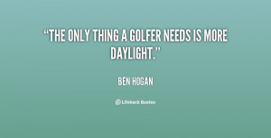 Ben Hogan actually won the Masters twice in 1951 and 1953