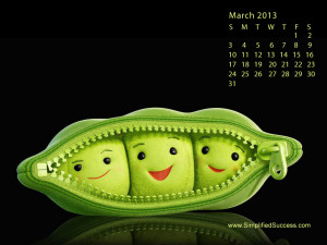 March 1st, 2013 Desktop Wallpaper Calendars: March 2013