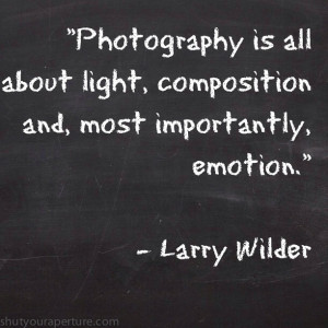 Here is a list of some great Inspirational photography quotes. Feel ...