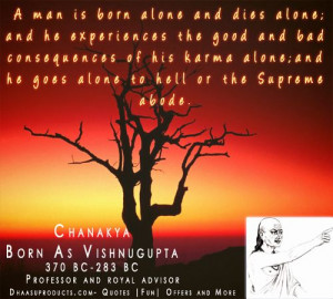 Related Pictures quotes chanakya the consequences of your karma