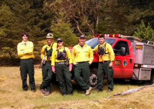 ... Fire Rescue's wildland firefighter driver class. Off road driving is