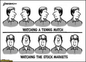 Tennis Match vs. Stock Market random