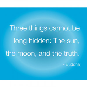 Buddha quote on the truth