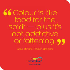Colour quotes: Food for the spirit