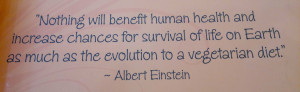 Nothing will benefit human health and increase chances for survival ...