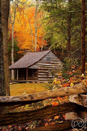 autumn cottageGreat Smoky Mountain, Autumn, Fall, National Parks ...