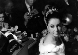 ... diamond tiara given to her by Mike Todd, her third husband. Photo: Rex
