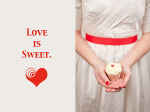 Love Is Sweet. A Dessert Table for 2 for Valentine’s Day