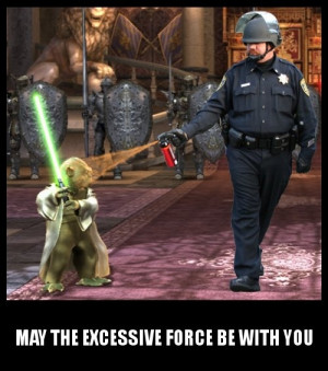 Pepper Spraying Cop Becomes Internet Meme