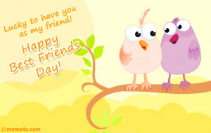 Happy Best Friend’s Day 2014 Quotes, Messages, Sayings & Cards :