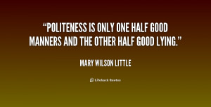 Quotes About Politeness