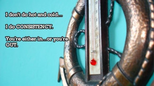 Why There’s No Point Being With Somebody Who Blows Hot & Cold