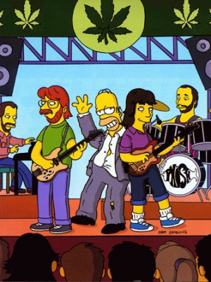 Fuentes de Información - Los Simpsons Homero Fuma Marihuana ...