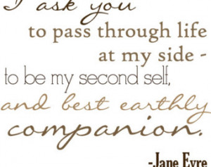 Popular items for jane eyre quote