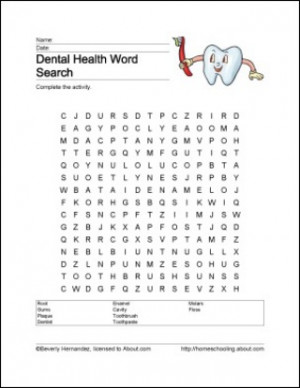 health word search printables
