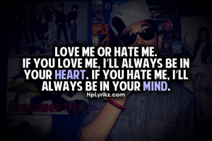 Love-hate quotes and sayings