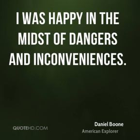 Daniel Boone Quotes