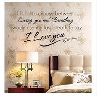 Graphic vinyl PVC Animal I Love You DIY Removable Wall Quote Vinyl ...