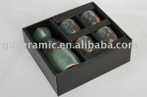 View Product Details: Ceramic Japanese Style Sake Set