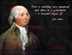 John Adams Quote Poster