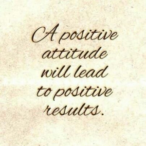 positive attitude
