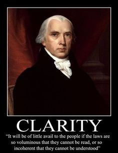 like Obamacare and Dodd-Frank over 200 years ago. Here, James Madison ...