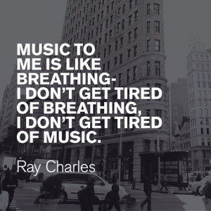 Music Inspiration from Ray Charles #ExpressRocks
