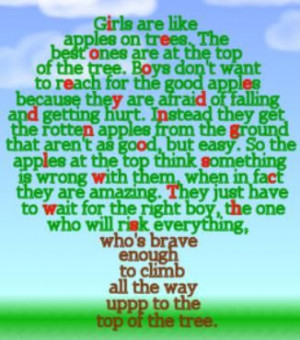 Girls are Like Apple Trees