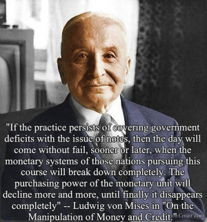 Overheidsschuld - Ludwig von Mises