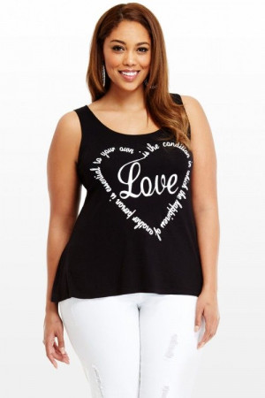 Love Quote Tank Top