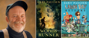 Gary Paulsen (left) and the covers of his latest books. (Gary Paulsen ...