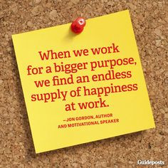 An inspiring thought from Jon Gordon! More quotes: www.guideposts.org ...